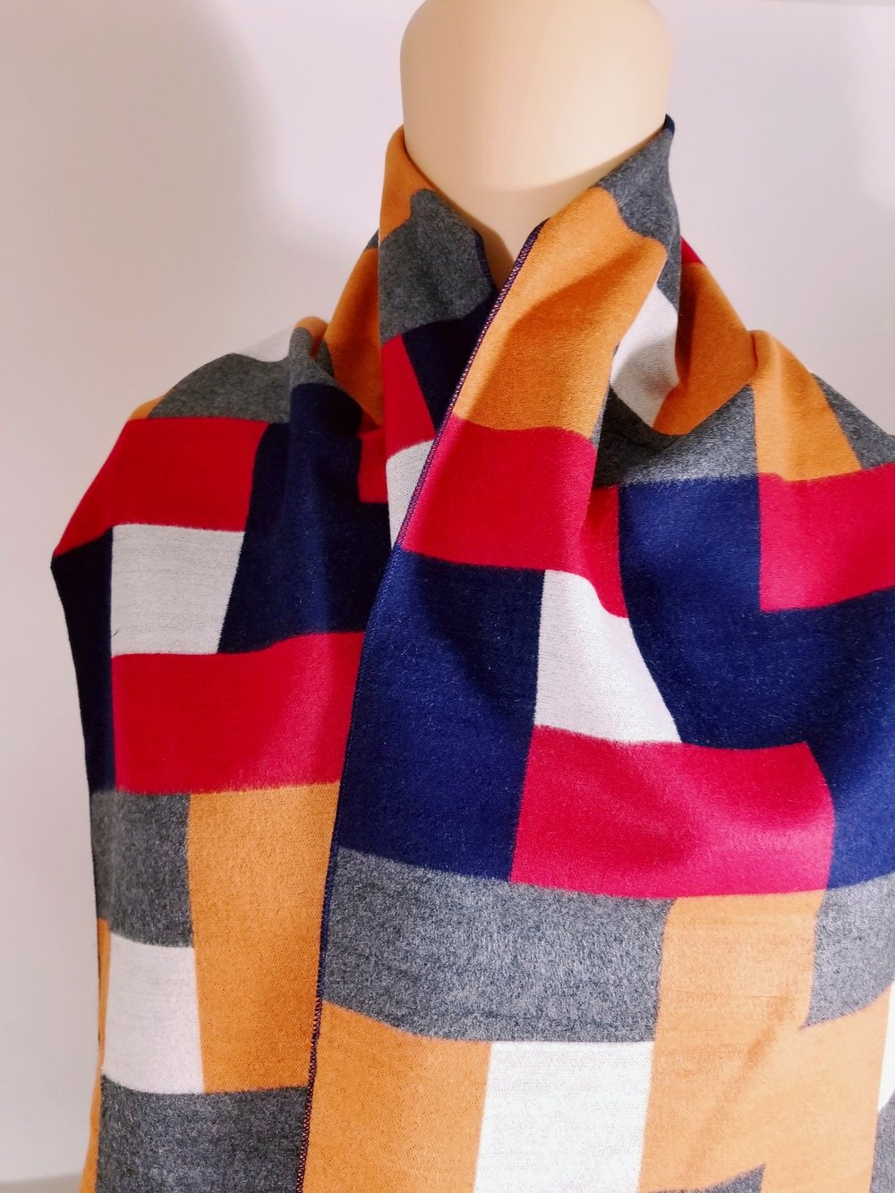 Men's Royal Mosaic Moreflag Luxury Scarf