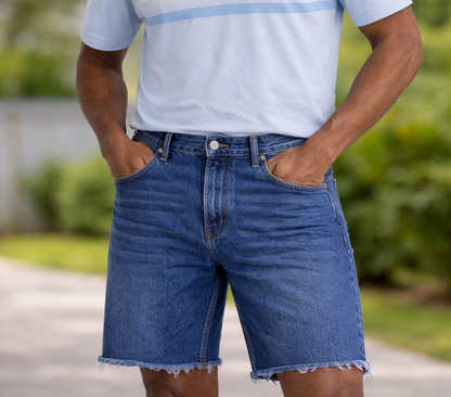 Wrangler Men’s Denim Shorts – Relaxed Fit (38x30)