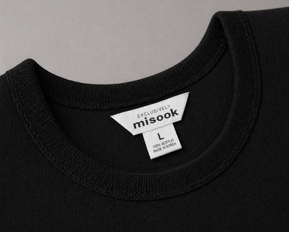 Misook Black Tank Top – Minimalist Knit | Sleeveless | Size Large