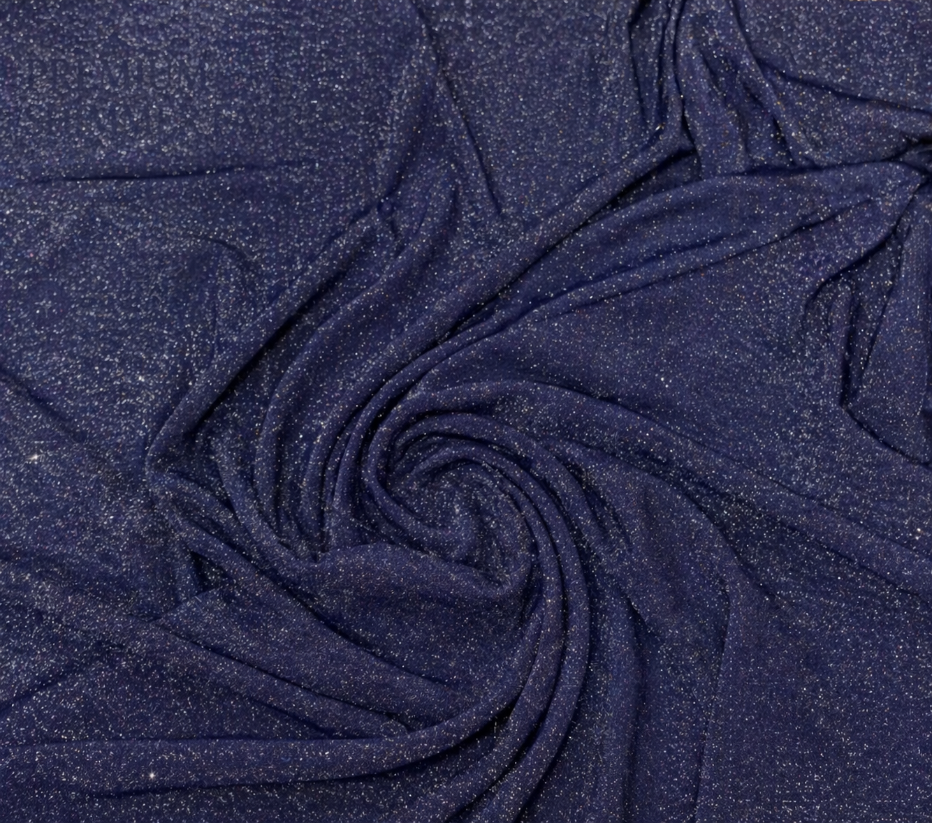 Premium Matte Bluish Fabric with Subtle Star Shimmer