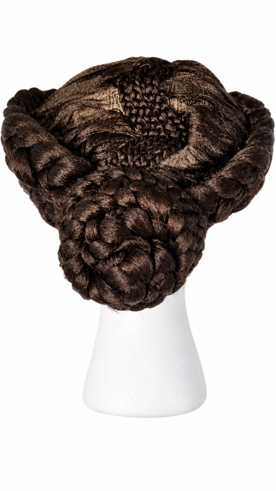 Skull-Cap Braided Wig – Intricate Close-Up Style