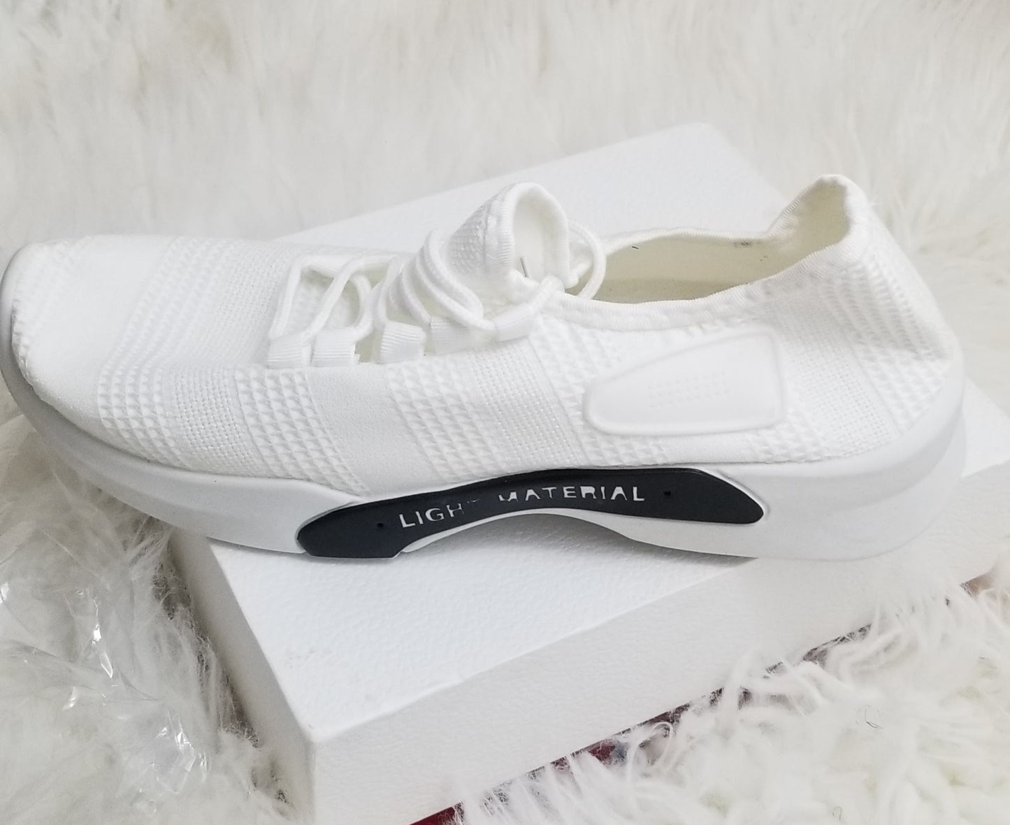 Men’s White Canvas Sneakers