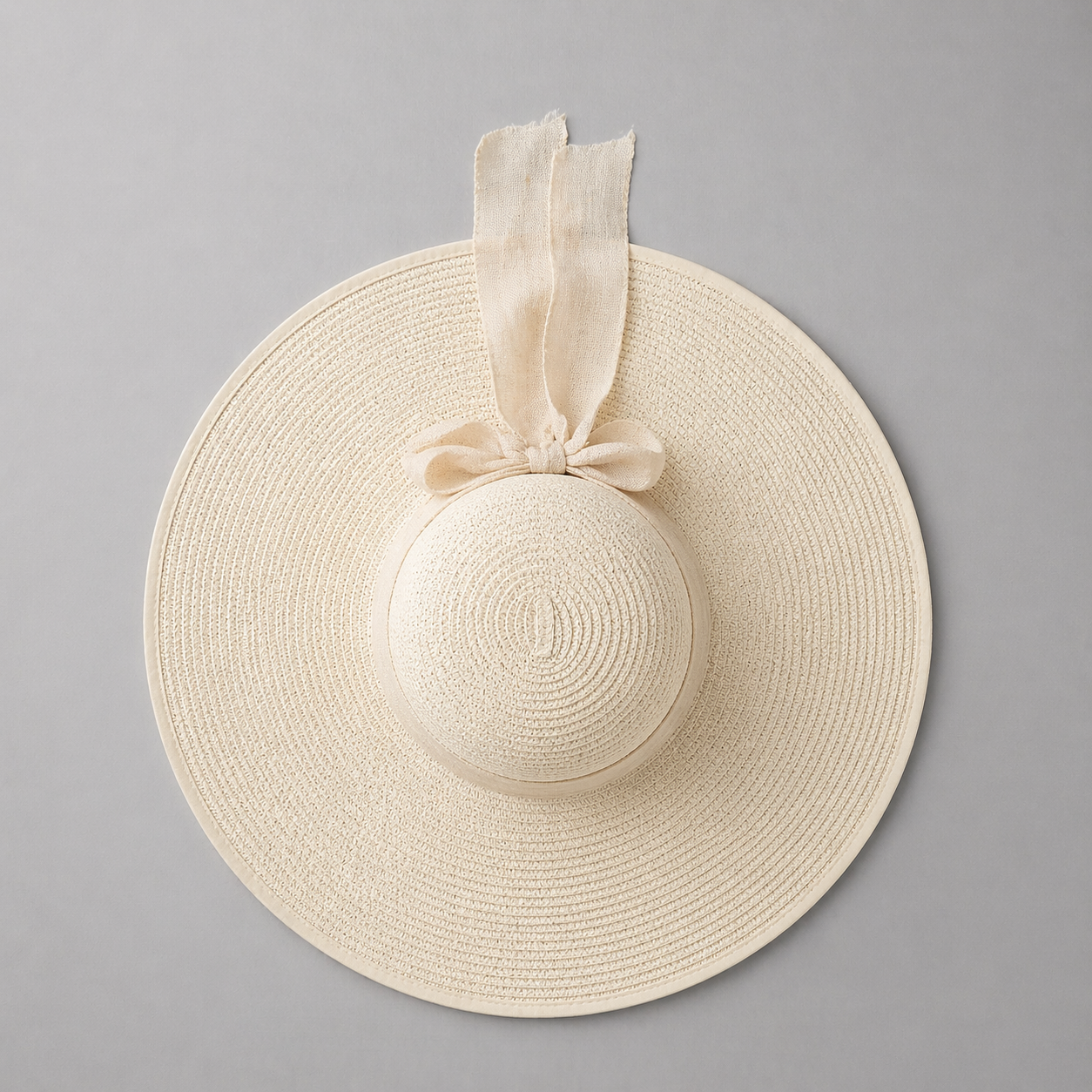 Luxury Wide-Brim Sun Protection Hats – Matching Ribbon Summer Collection | Elegant UV Shield Fashion Hats for Women