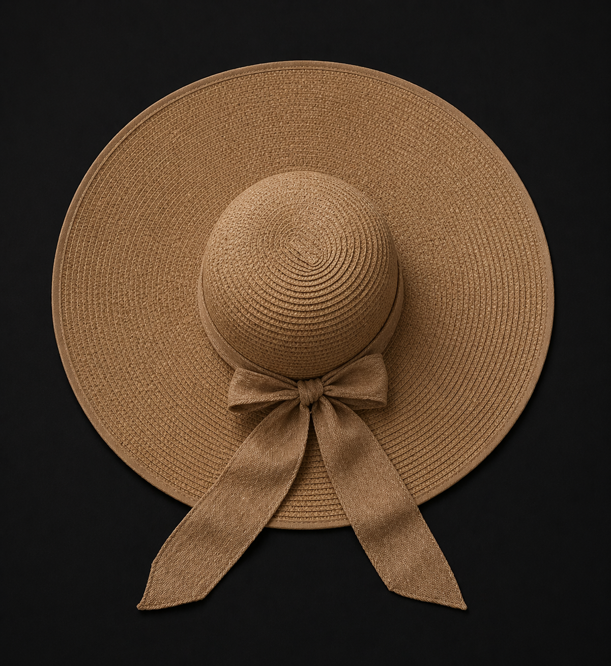 Luxury Wide-Brim Sun Protection Hats – Matching Ribbon Summer Collection | Elegant UV Shield Fashion Hats for Women
