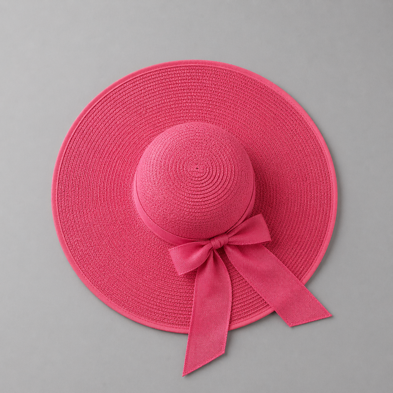 Luxury Wide-Brim Sun Protection Hats – Matching Ribbon Summer Collection | Elegant UV Shield Fashion Hats for Women