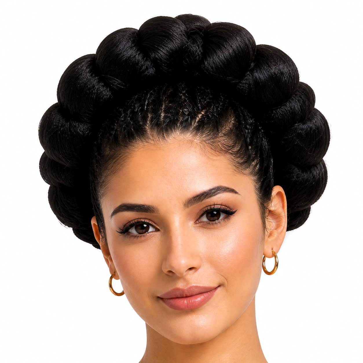 “Royal Crown Roll Wig”