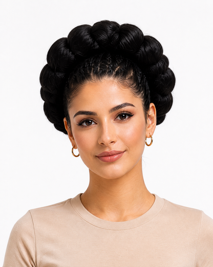 “Royal Crown Roll Wig”