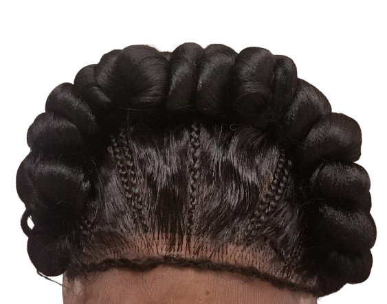 “Royal Crown Roll Wig”