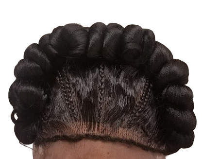 “Royal Crown Roll Wig”
