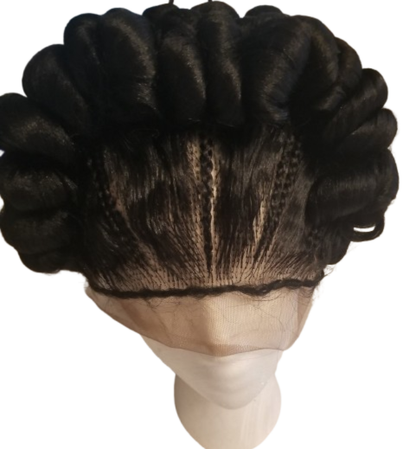 “Royal Crown Roll Wig”