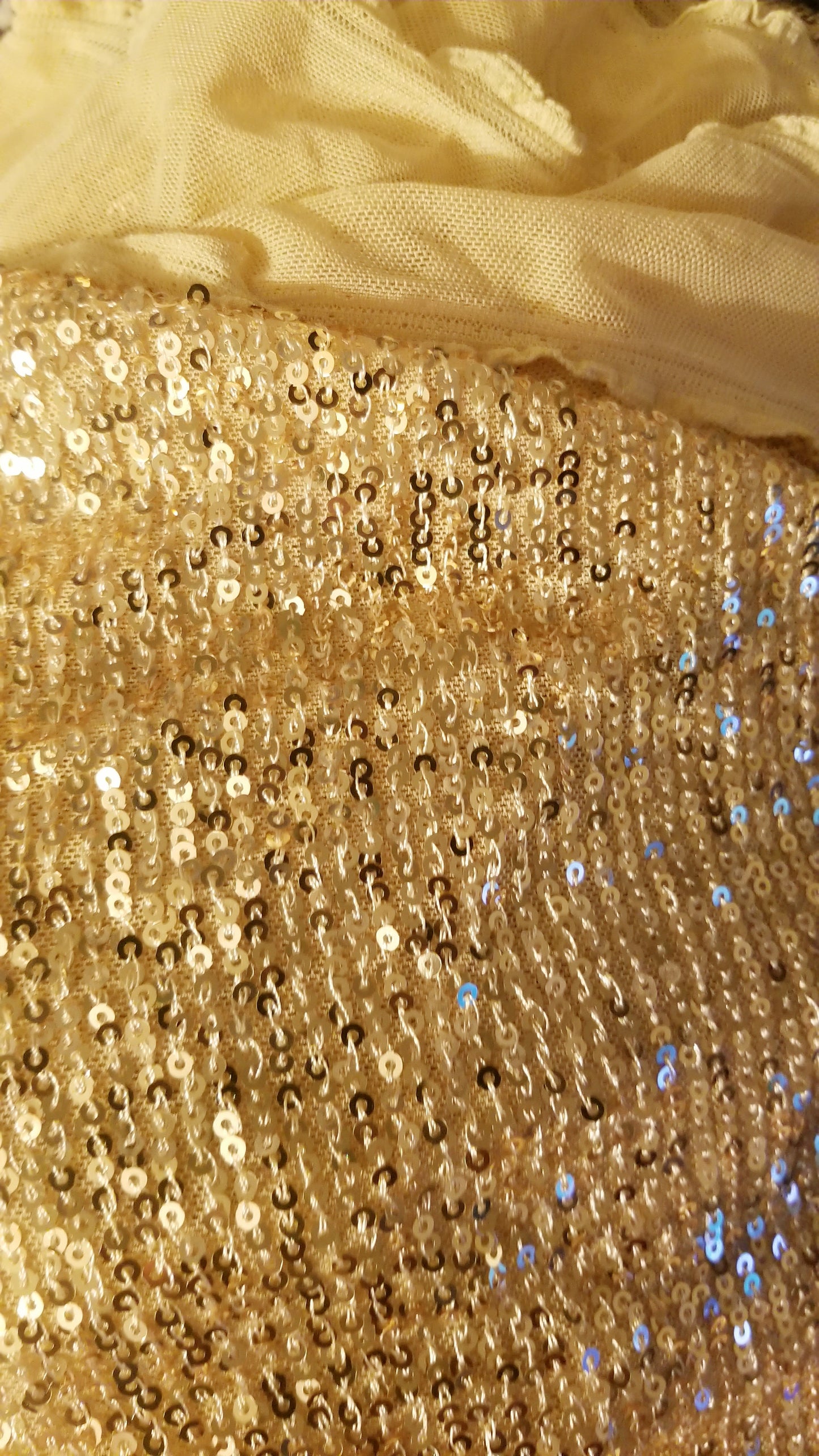 Luxury Golden Yellow Sequin Fabric | Premium Sparkle Mesh | Elegant Evening & Designer Fabric