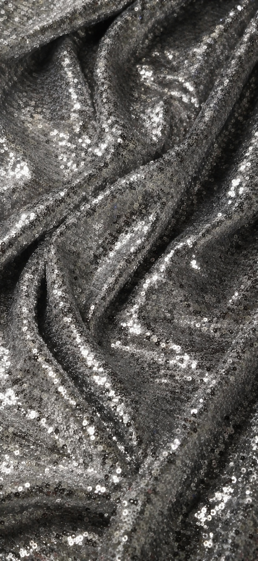 Signature Grey Sequin Fabric | Sophisticated Sparkle for Designers