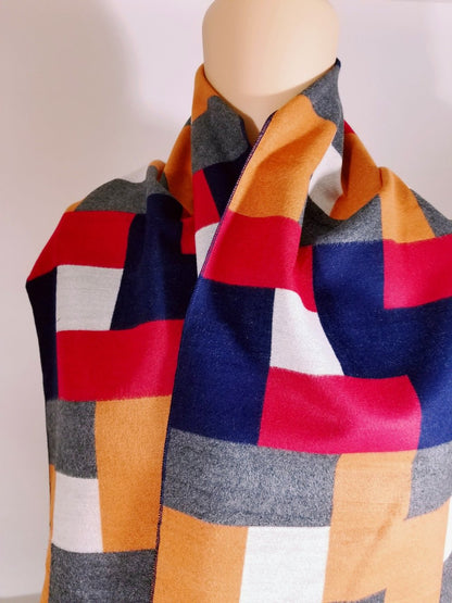 Men's Royal Mosaic Moreflag Luxury Scarf