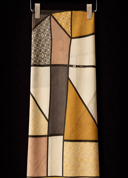 “Golden Axis” Signature Scarf