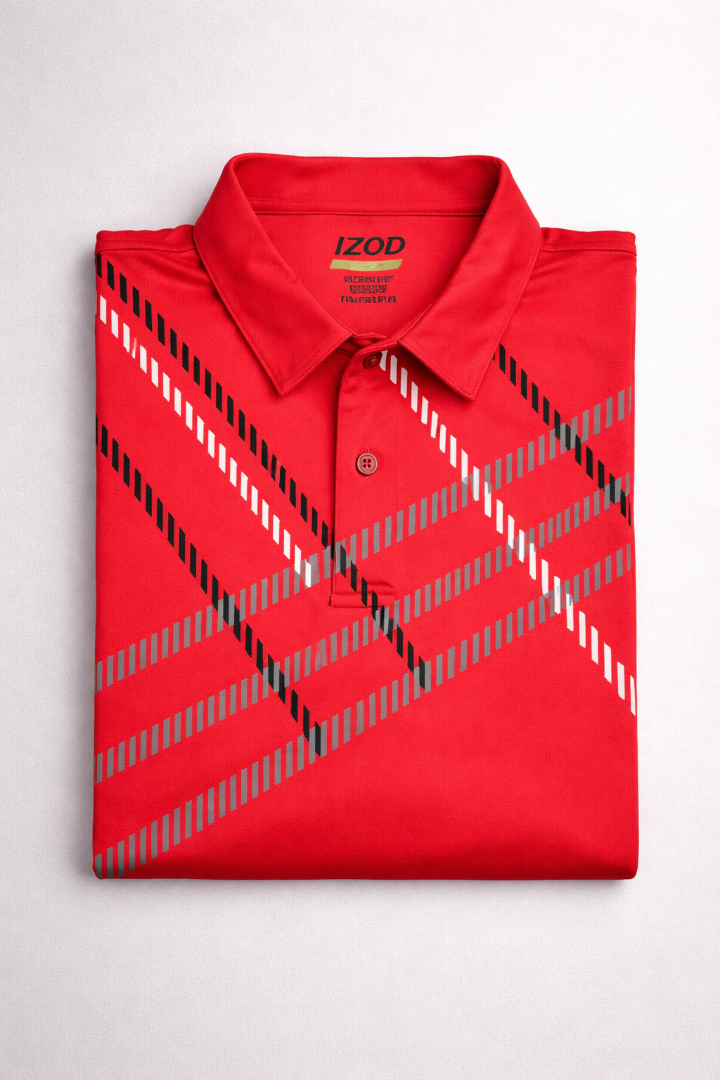 IZOD Performance Red Polo Shirt – Classic Fit