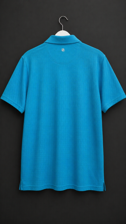 IZOD Cool FX Men’s Polo Shirt – Large Turquoise Blue Performance Golf Shirt