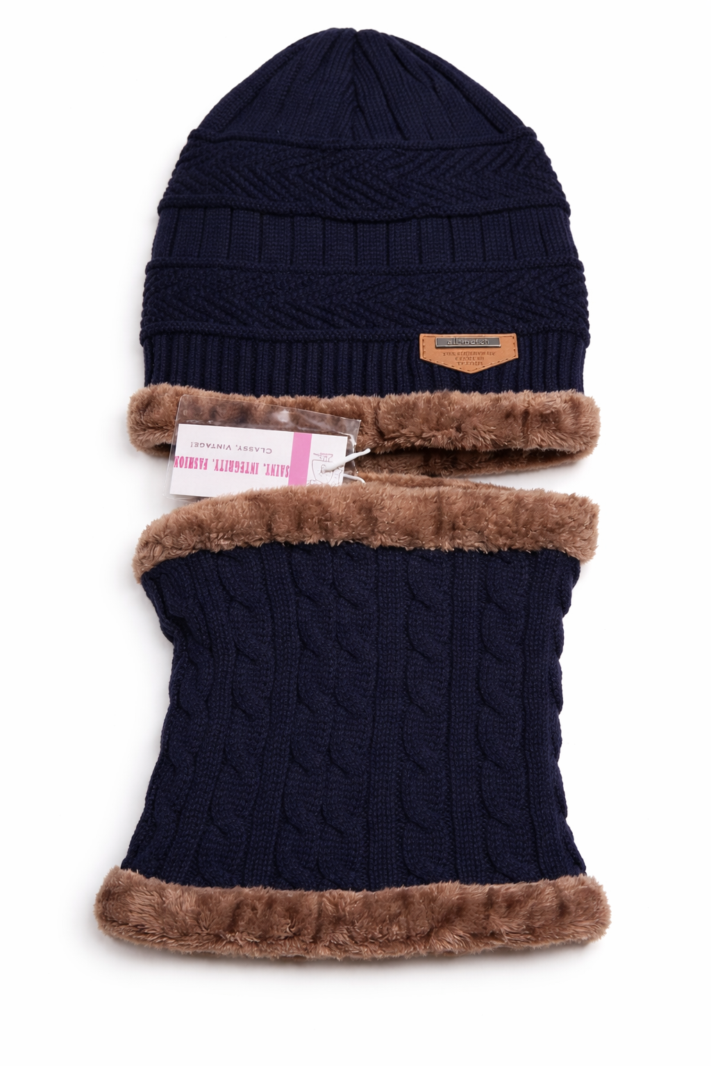 Unisex Kids Winter Set – Hat & Neck Warmer