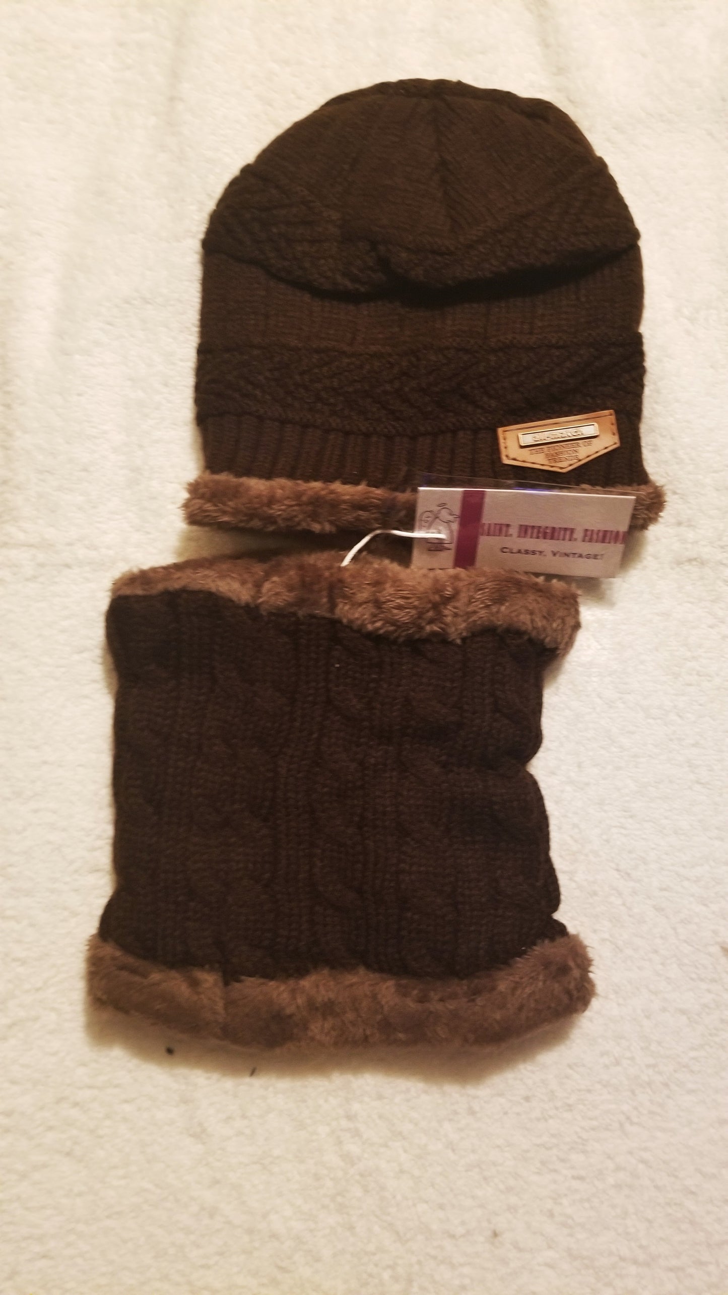 Unisex Kids Winter Set – Hat & Neck Warmer