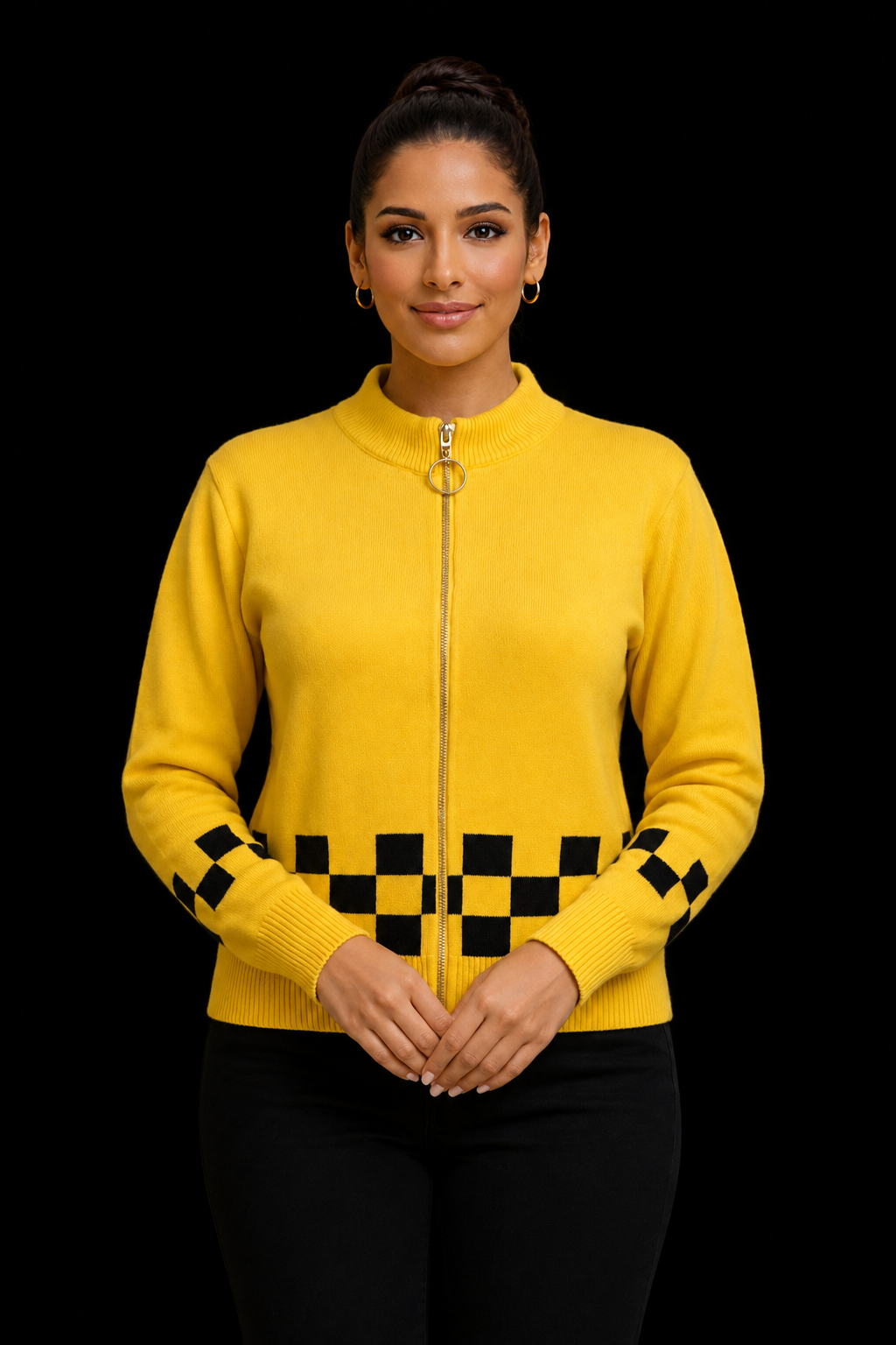 Women's Luxury Satin-Feel Blouse – Elegant Smooth Finish