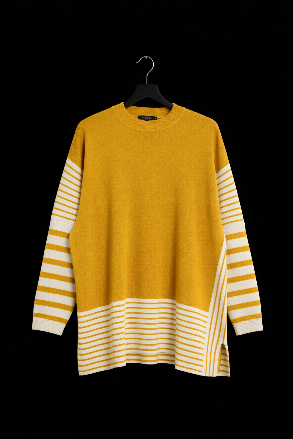 Modern Luxe Stripe Poncho – Women's Cozy Luxury Wrap