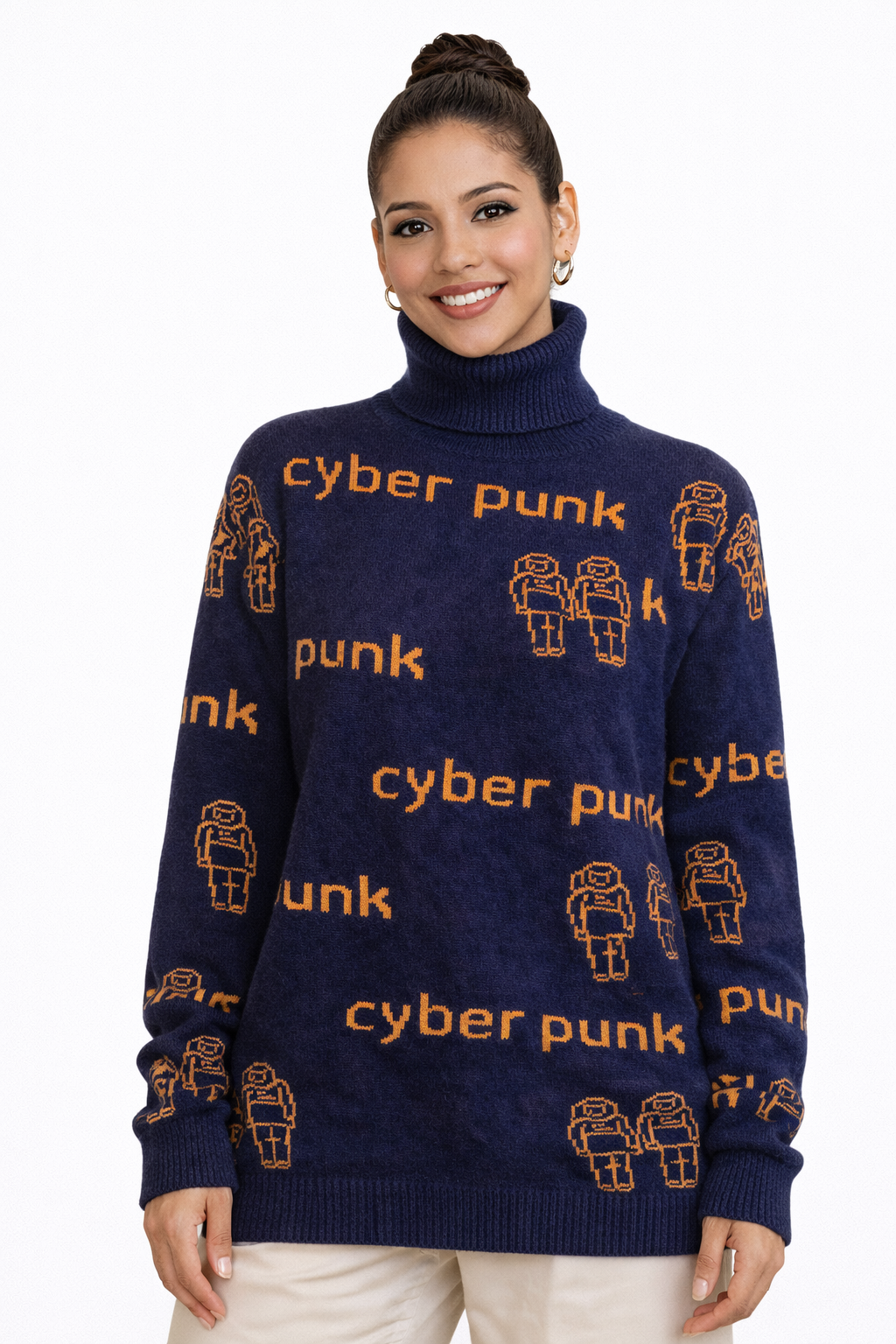 “Elite Comfort Graphic Knit – Premium Statement Sweater”