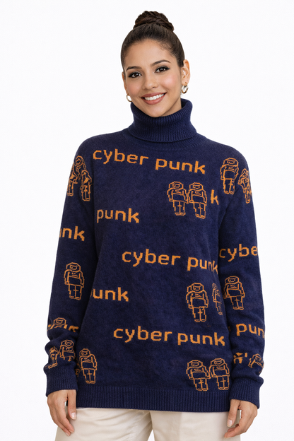 “Elite Comfort Graphic Knit – Premium Statement Sweater”