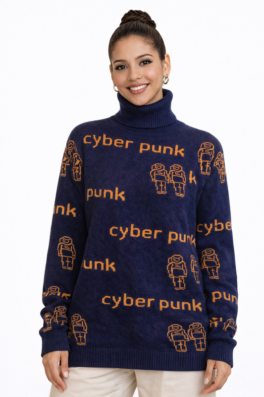 “Elite Comfort Graphic Knit – Premium Statement Sweater”