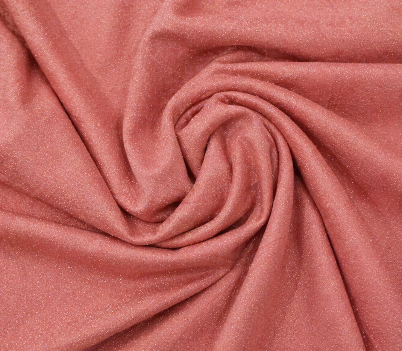 Premium Pink Shimmer Fabric – Soft Matte Star-Like Sparkle Material – Elegant Draping Textile for Dresses & Luxury Designs