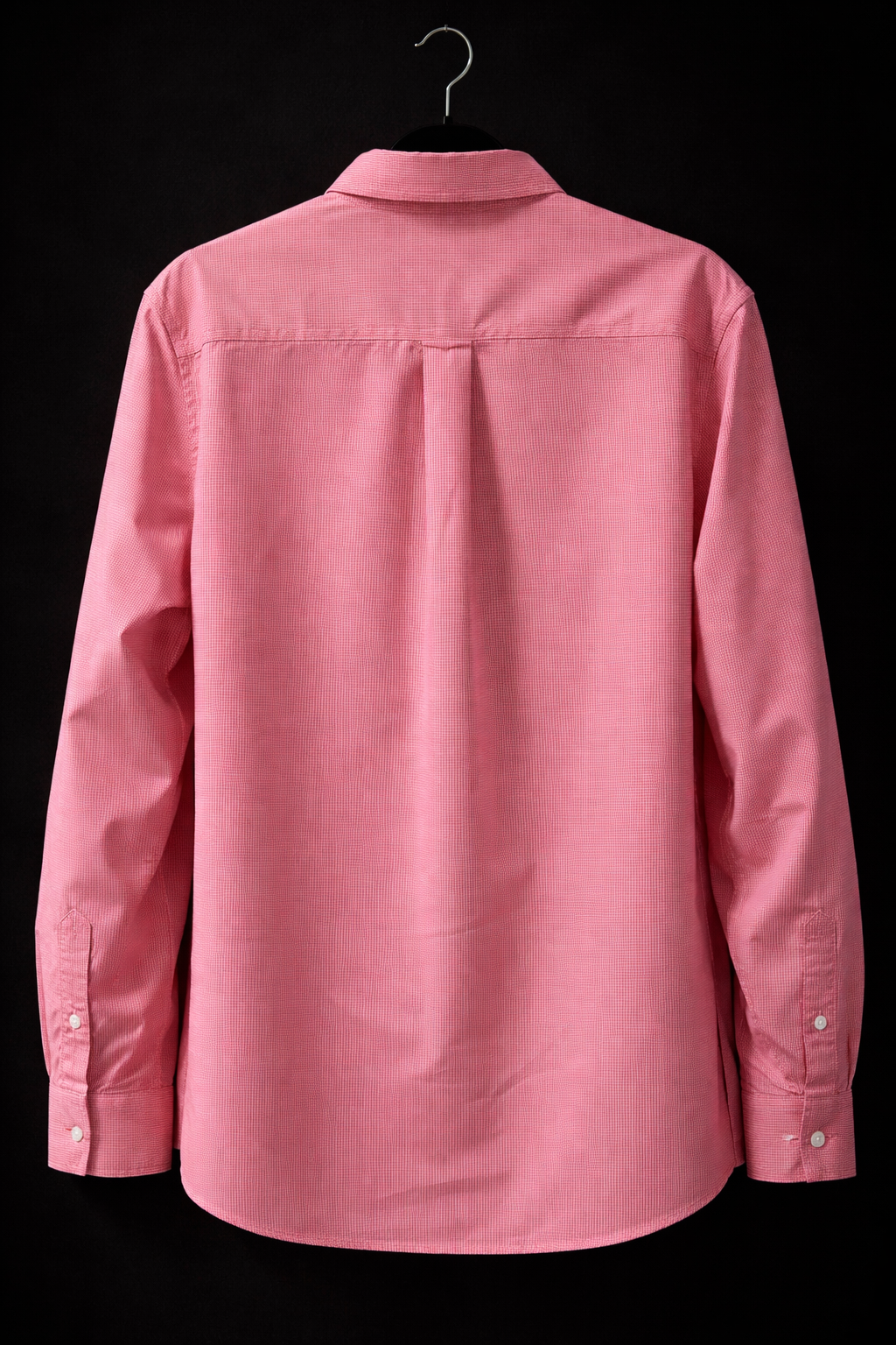 CHAPS Pink Gingham Button-Down Shirt Men’s Large | Stretch Easy Care Long Sleeve Dress Shirt Vietnam