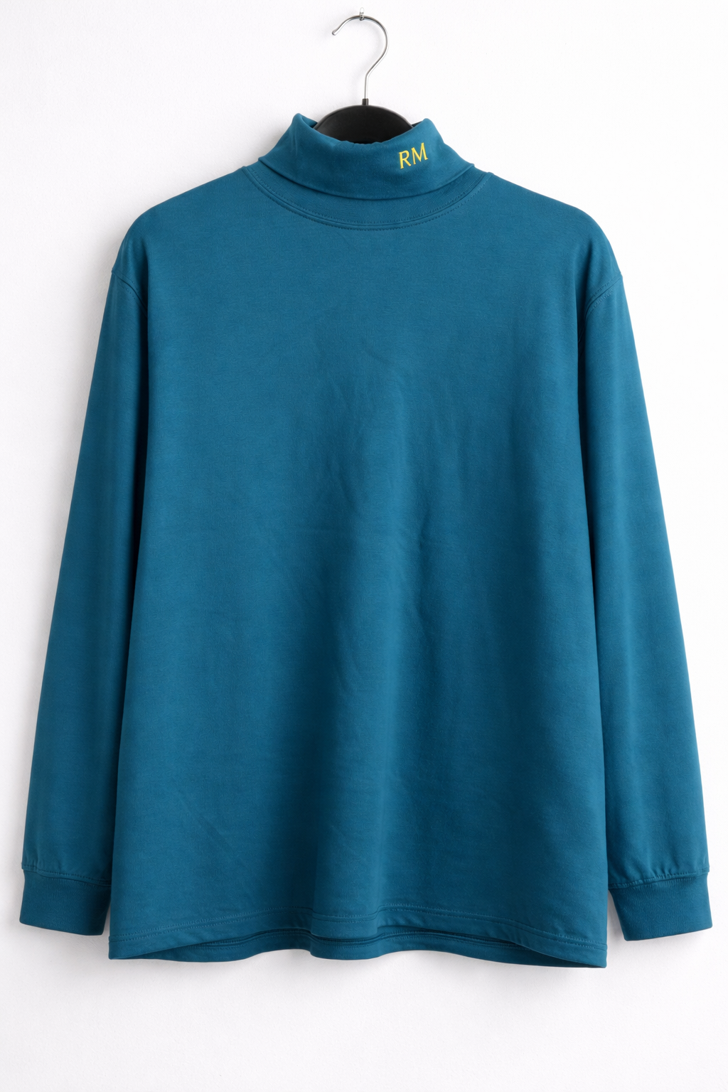 L.L. Bean Teal Turtleneck Top- Regular Traditional Fit/ 100% Cotton Long Sleeve Soft Stretch Tee