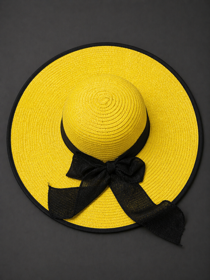 Signature Wide-Brim Straw Sun Hats – Elegant Summer Protection Collection