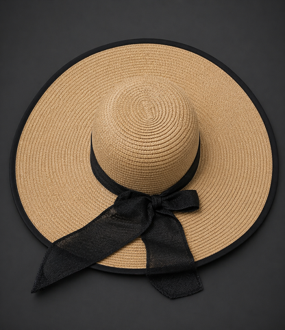 Signature Wide-Brim Straw Sun Hats – Elegant Summer Protection Collection