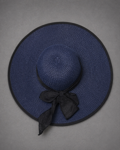 Signature Wide-Brim Straw Sun Hats – Elegant Summer Protection Collection