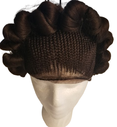 Signature Crown Bantu Wig – Luxury Sculpted Braided Style