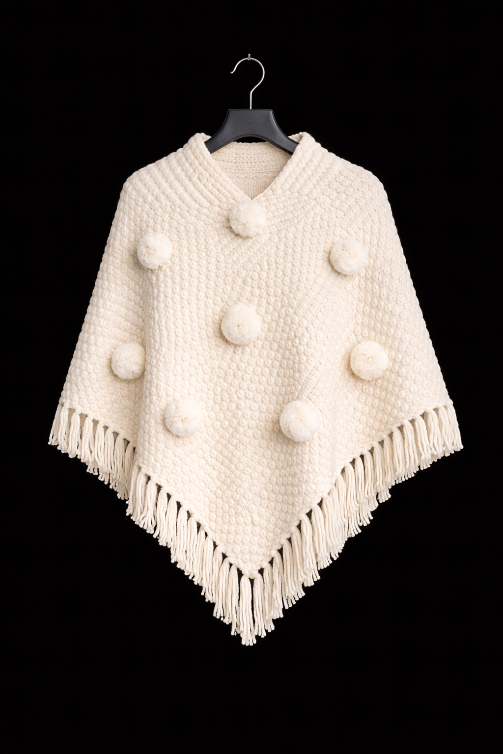 Women's Elegant Fringe Tassel with Pompom – Luxury Accessory