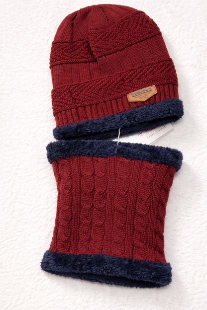 Unisex Kids Winter Set – Hat & Neck Warmer