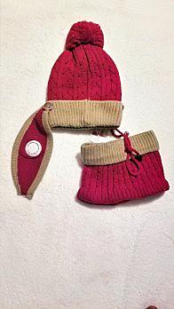 Adult Women's Winter Set – Hat, Neck Warmer & Nose Cover