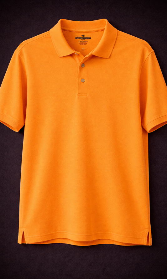 Grand Slam Golf Orange Polo Shirt – XL – Pre-Owned (Very Good Condition)