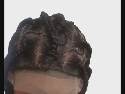 Luxury Singles Braided Lace Wig – Long Individual Box Braids | Full Length Braided Wig with Natural Lace Base