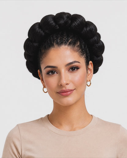 “Royal Crown Roll Wig”