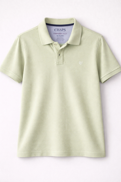 CHAPS Men's Cotton Polo Shirt – Classic Fit – Pre-Owned